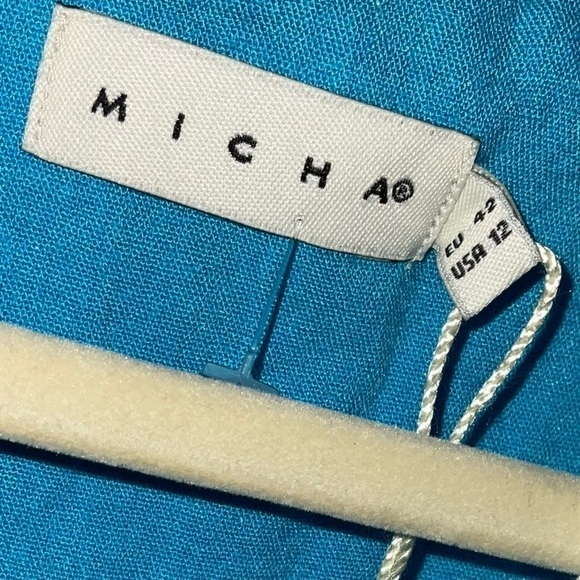 MICHA Sheath Dress. Blue. Sz.12 NWT - Picture 6 of 14